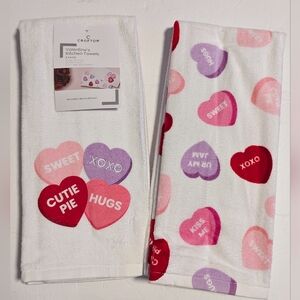 VALENTINE'S ♥️ 🩷 kitchen Towel set of 2